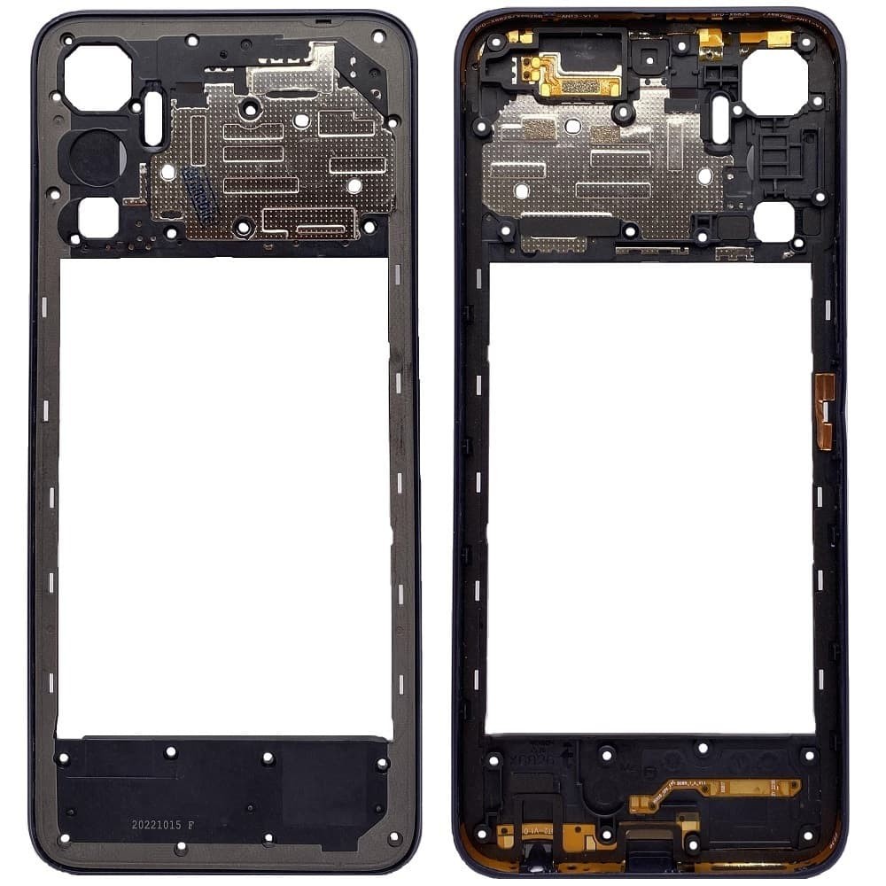 Середня частина корпуса Infinix Hot 20, колір чорний фото 1