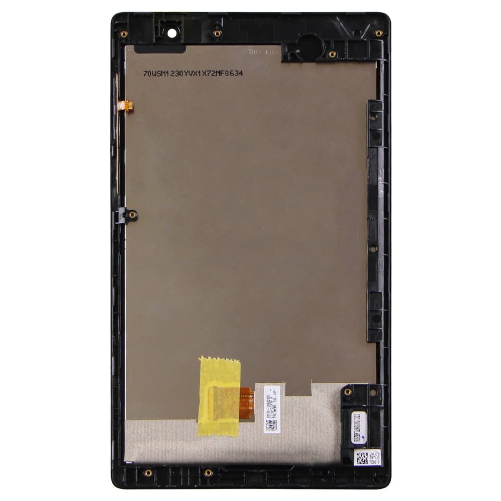 Дисплей для Asus ZenPad C7 (Z170CG 3G) P01Y с тачскрином и рамкой в сборе, цвет черный фото 1