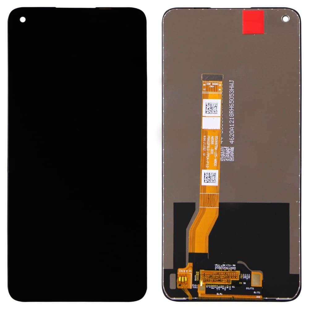 Дисплей для Realme 8i, с тачскрином в сборе, цвет черный фото 1