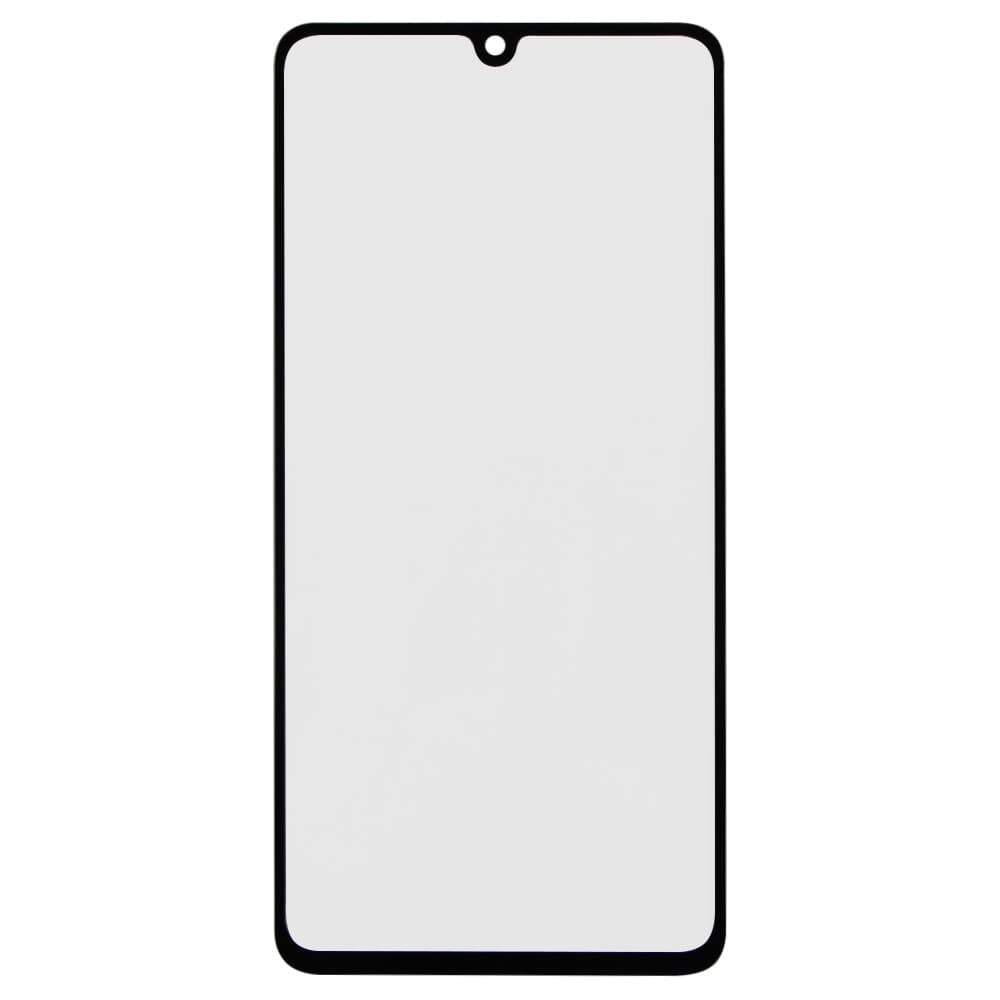 Скло корпусу для Samsung A415 Galaxy A41 2020, колір чорний фото 1