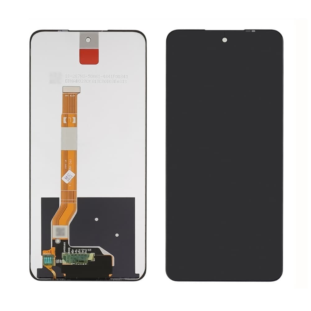 Дисплей для Realme C65 5G, с тачскрином в сборе, цвет черный фото 1