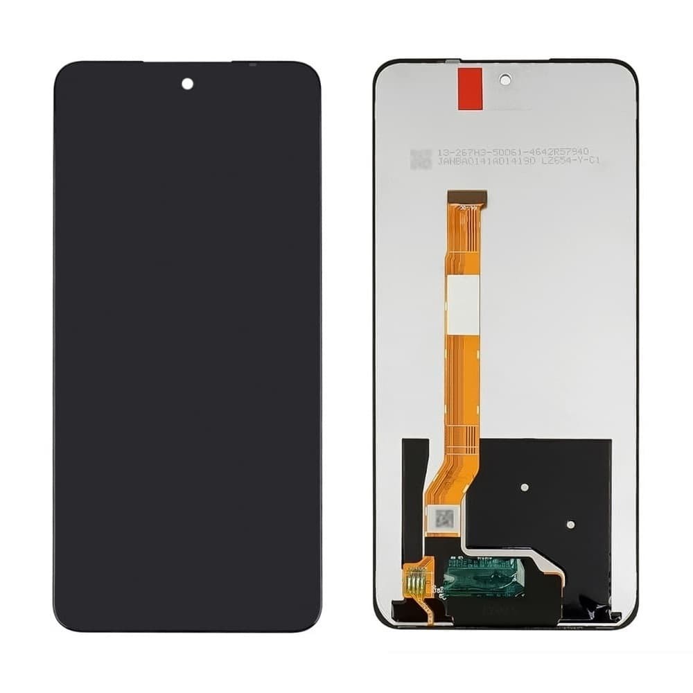 Дисплей для Realme C65 4G, з тачскріном, чорний фото 1