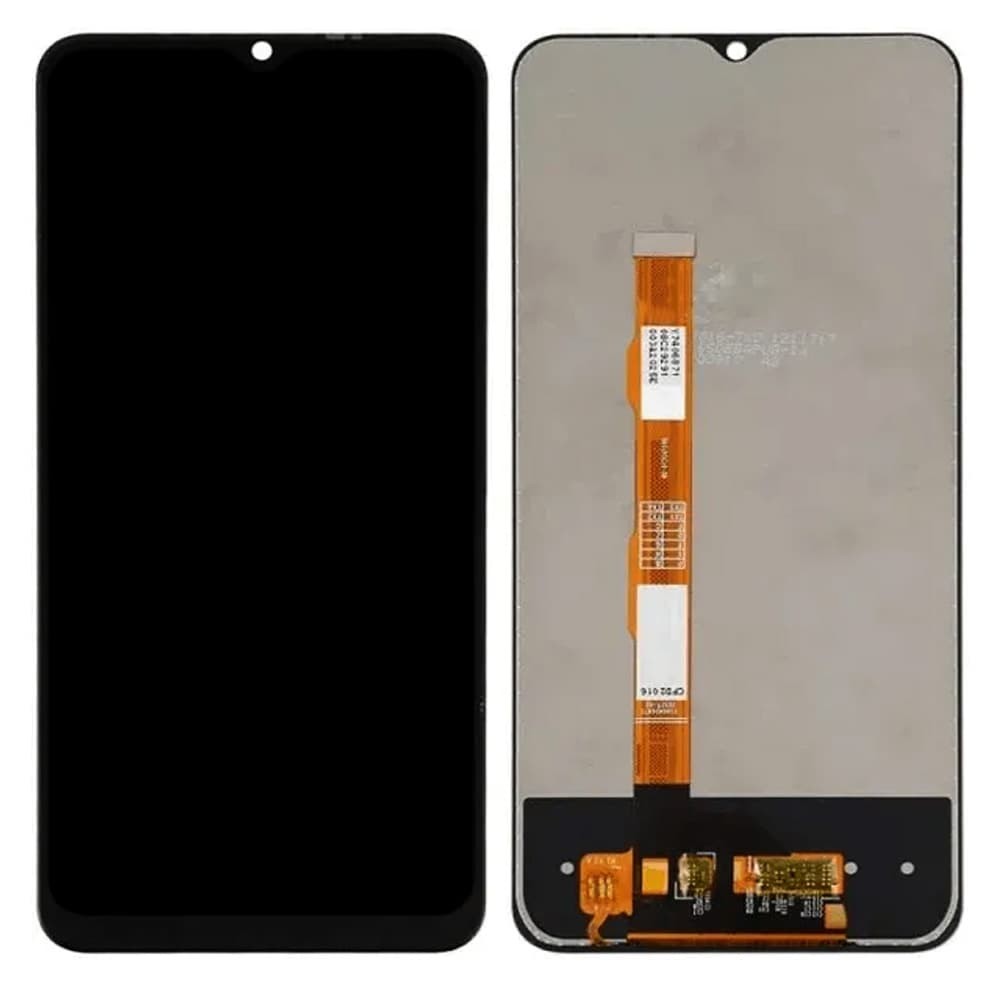 Дисплей для Vivo Y12S, з тачскріном в зборі, колір чорний фото 1