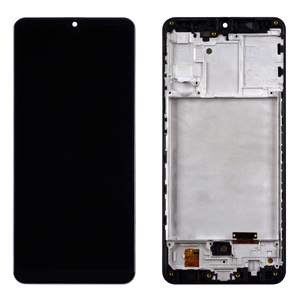 Дисплей для Samsung A315F/DS Galaxy A31 2020 с тачскрином и рамкой в сборе, цвет черный, IPS (TFT) фото 1