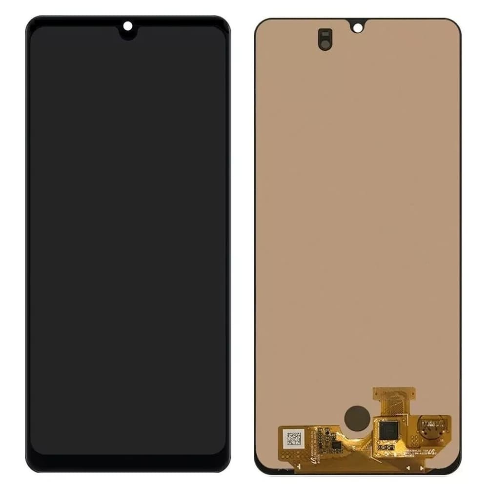 Дисплей для Samsung A315F/DS Galaxy A31 2020 з тачскріном, чорний, OLED small LCD фото 1
