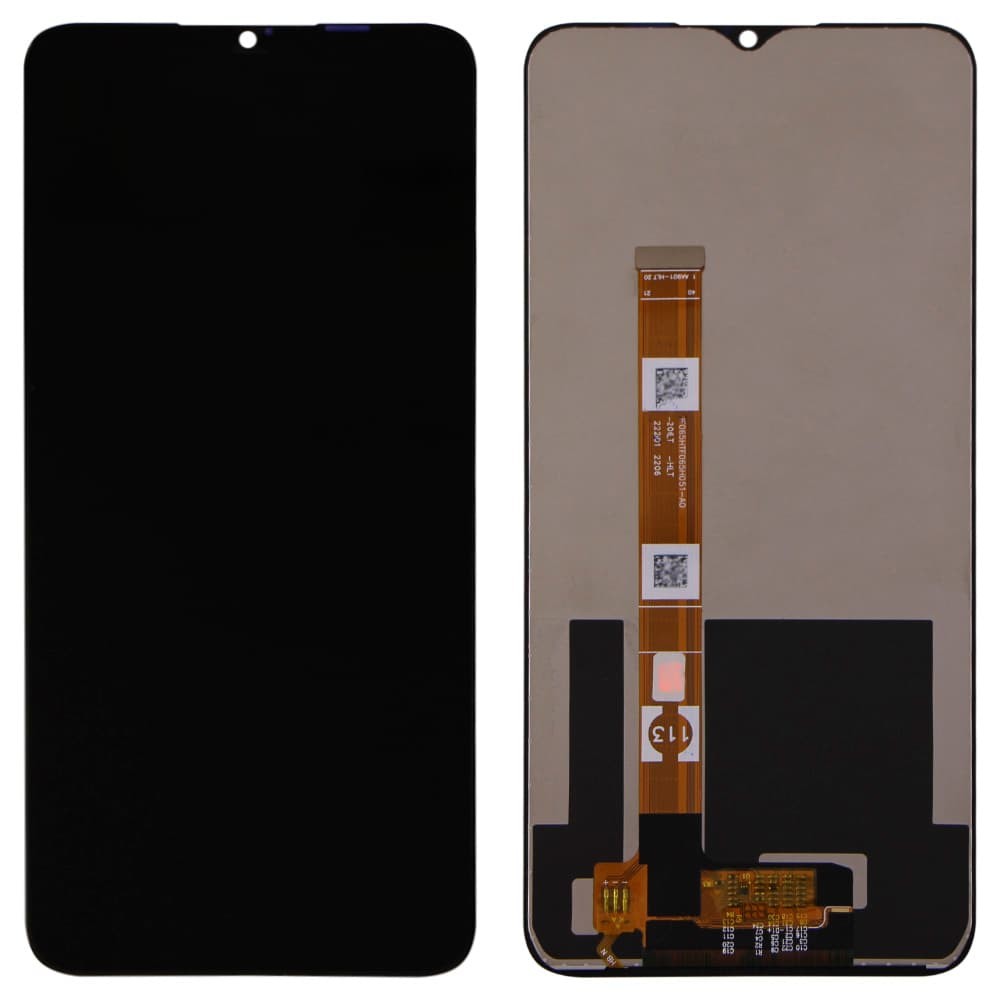 Дисплей для Oppo A54S, с тачскрином в сборе, цвет черный, уценка фото 1
