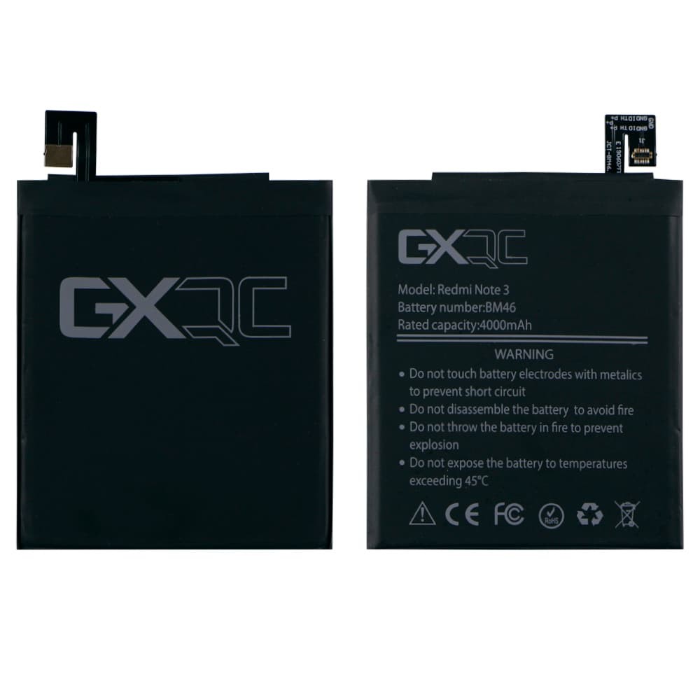 Акумулятор BM46 для Xiaomi Redmi Note 3/Note 3 Pro/Note 3i Pro SE, GX фото 1