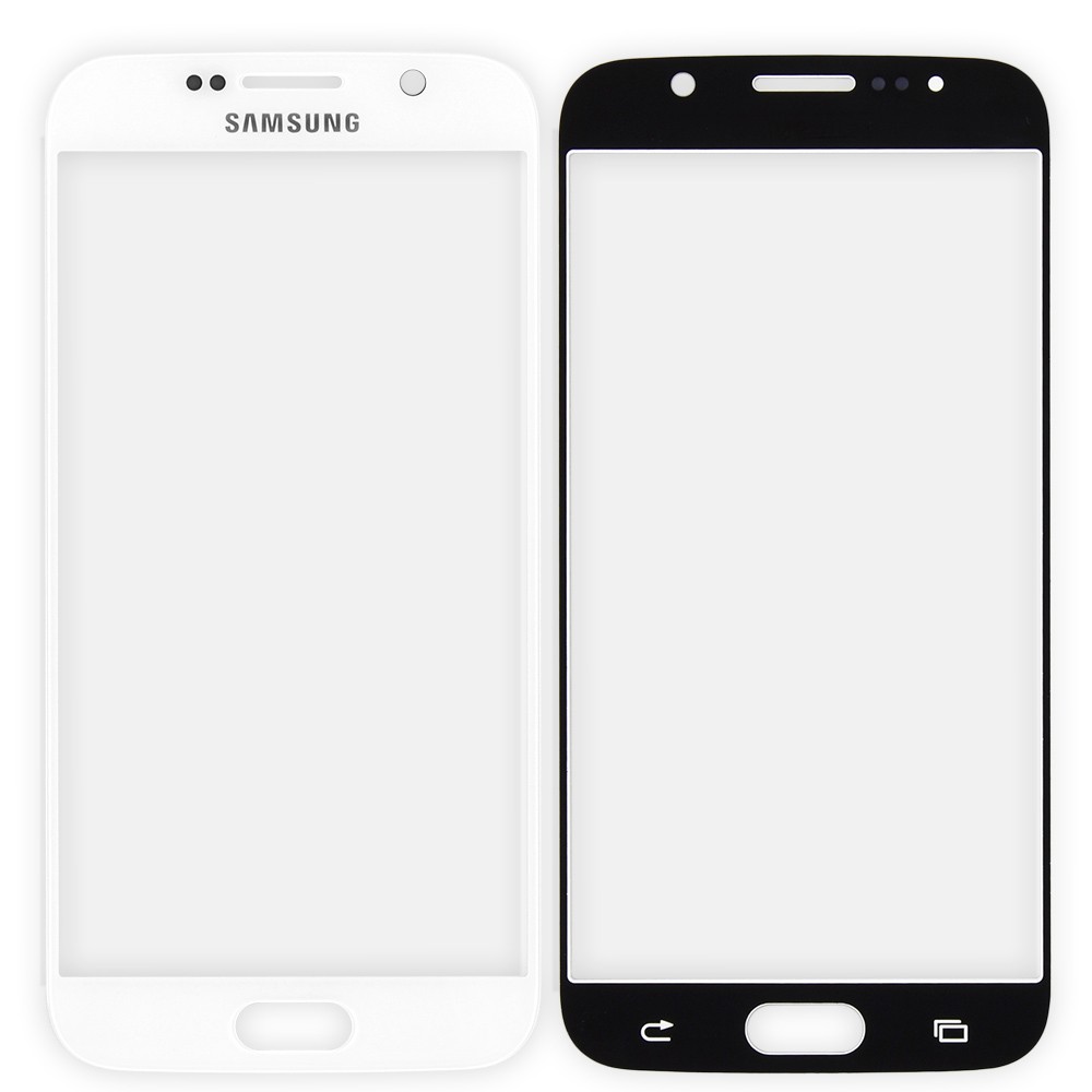 Стекло для Samsung S6 G920F, цвет белый фото 1