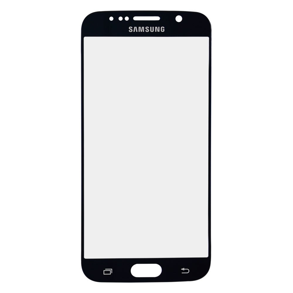 Стекло для Samsung S6 G920F, цвет синий фото 1