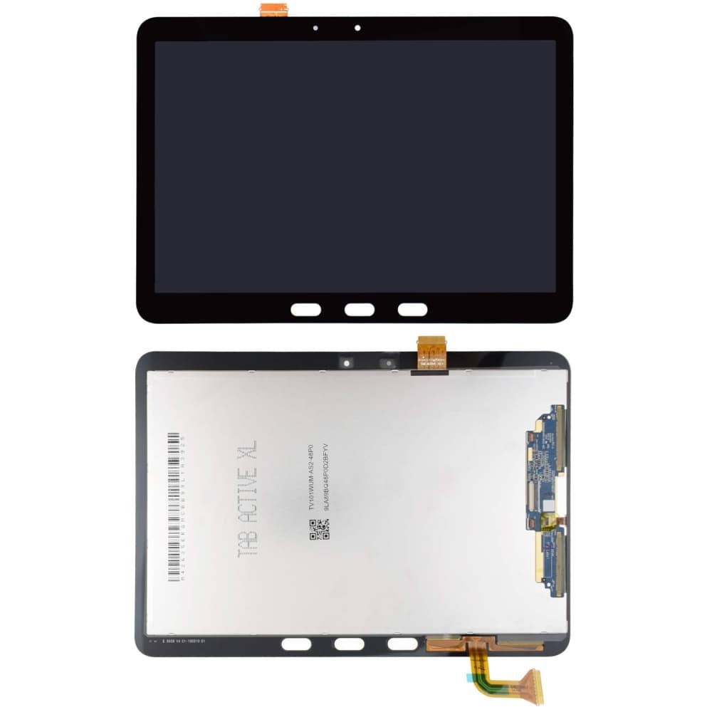 Дисплей для Samsung T540 Galaxy Tab Active Pro 10.1 Wi-Fi/ T545 LTE/ T547, с тачскрином в сборе, цвет черный фото 1