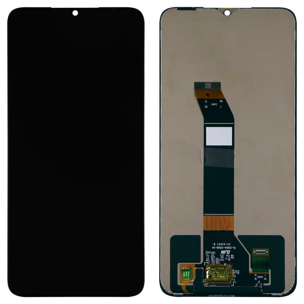 Дисплей для Xiaomi Poco M5/Poco M4 5G/ Redmi 10 5G/Note 11E, (Rev Universal), з тачскріном в зборі, колір чорний, оригінал фото 1