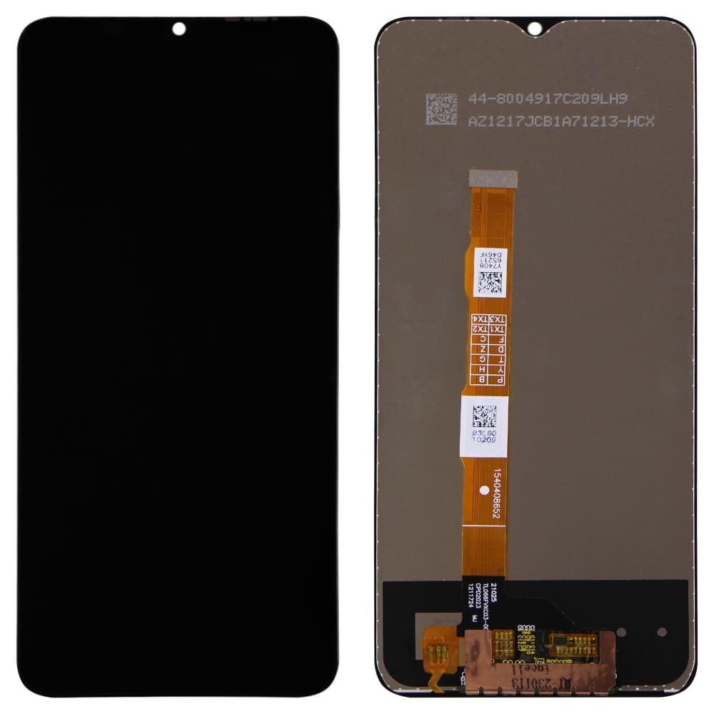 Дисплей для Vivo Y33S, с тачскрином в сборе, цвет черный, оригинал Китай фото 1