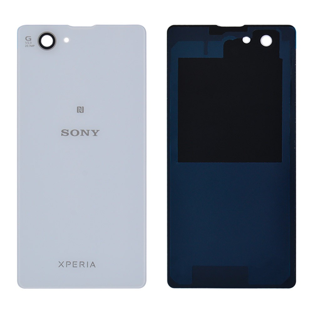 Задня кришка Sony D5503 Xperia Z1 mini, колір білий фото 1