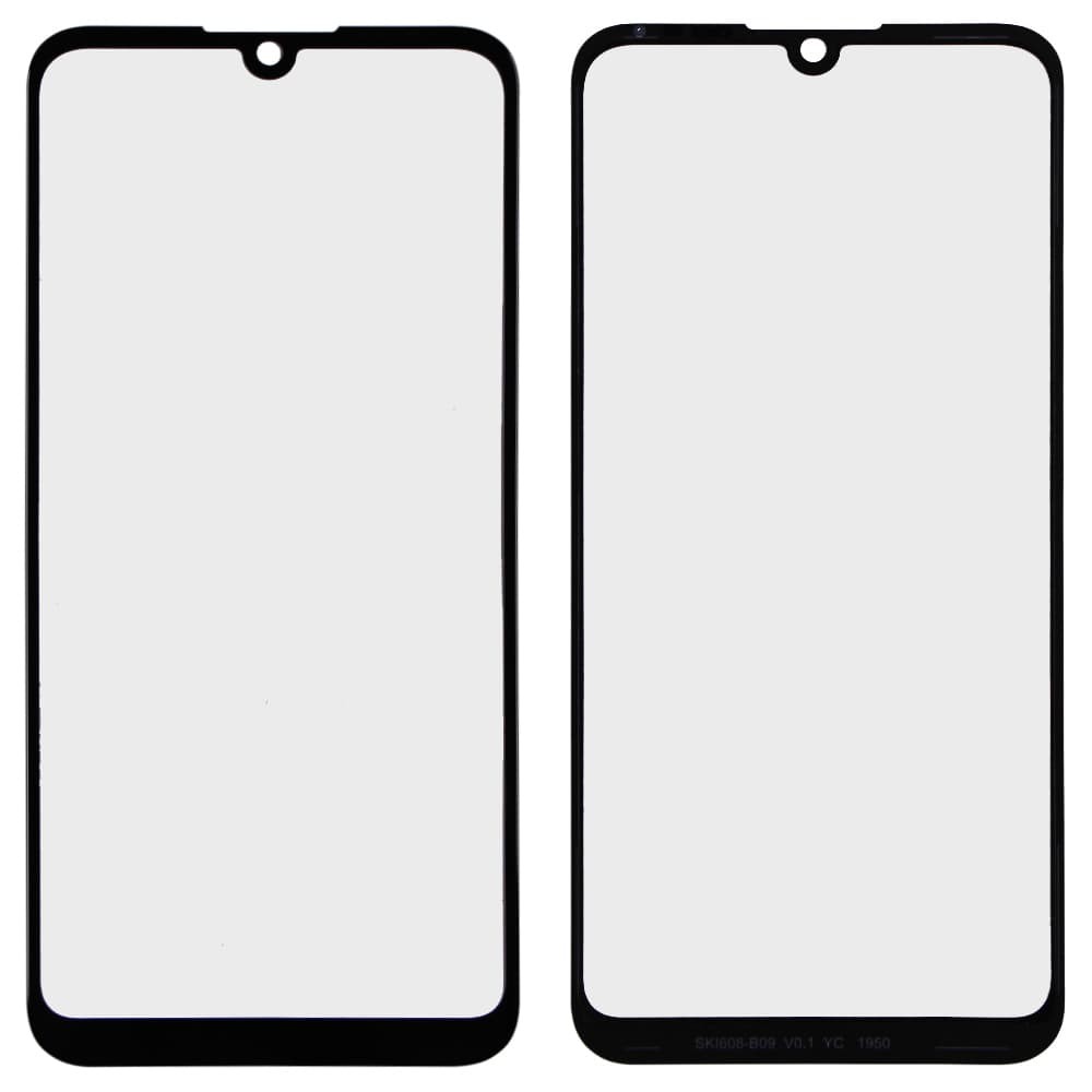 Скло корпусу для ZTE Blade A5 2020/A7S 2019/A7 Prime/A7 2019/A7 2020/A7 Vita + OCA, колір чорний фото 1