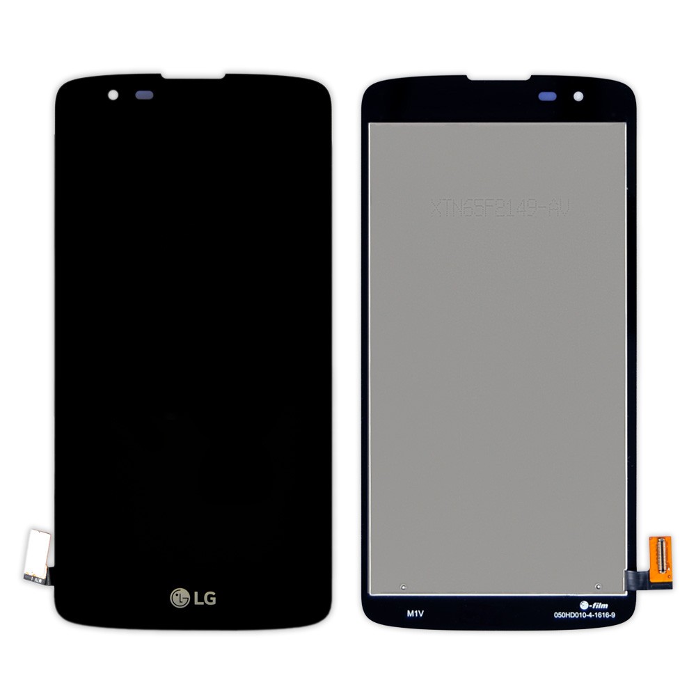 Дисплей LG K8 K350E, K350N, Phoenix 2 с тачскрином в сборе, цвет черный, Китай высокого качества фото 1
