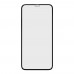 Захисне скло для iPhone X, XS, 11 Pro (5.8) (3D A+), колір чорний миниатюра 1
