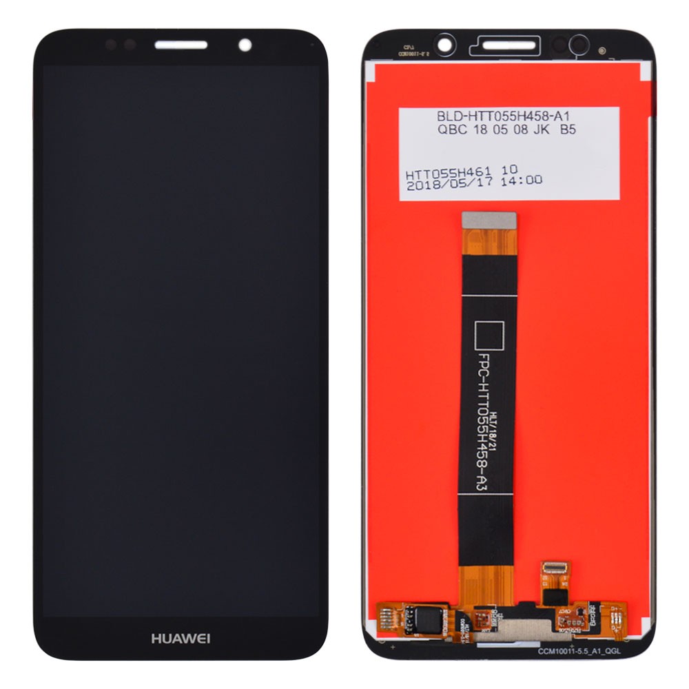 LCD Huawei Y5 + Touchscreen (black) (2018) фото 1 Дисплей Huawei Y5/Y5 Prime (DRA-L21/DRA-L22) (2018)/Honor 7A (DUA-L22)/Y5P 2020 з тачскрином, чорний фото 1