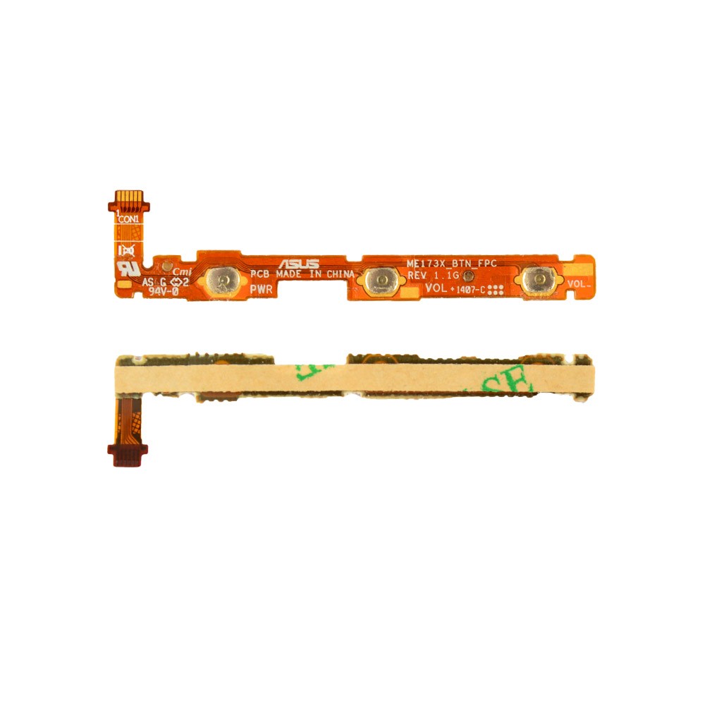 Шлейф для Asus ME173X MeMO Pad HD 7 с кнопками включения и громкости фото 1