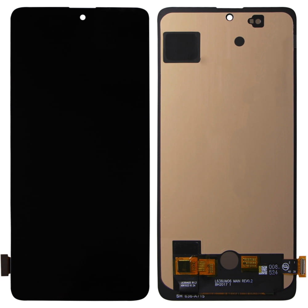 Дисплей для Samsung M515F/DS Galaxy M51 2020, с тачскрином в сборе, цвет черный, OLED small LCD фото 1