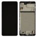 Дисплей для Samsung M515F/DS Galaxy M51 з тачскрином та рамкою в зборі, колір чорний, сервісний оригінал миниатюра 1