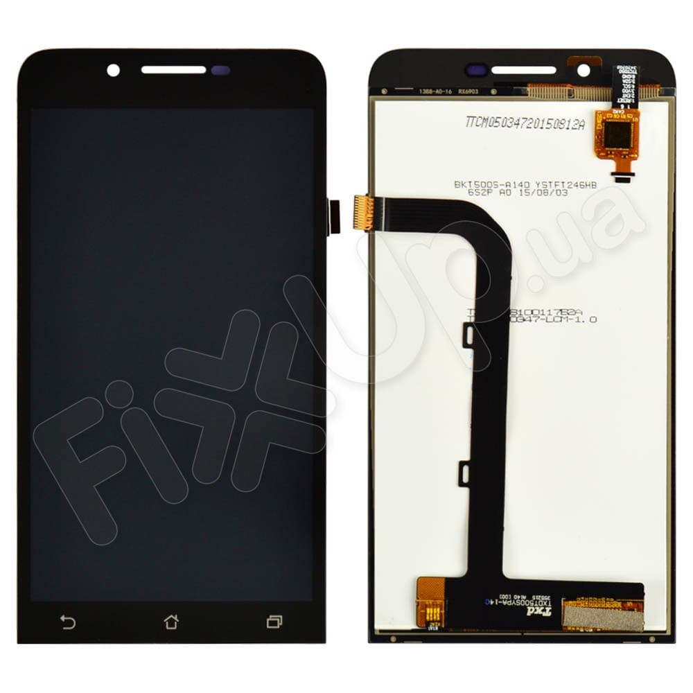 Дисплей для Asus ZenFone Go (ZC500TG) с тачскрином в сборе, цвет черный, Orig PRC фото 1