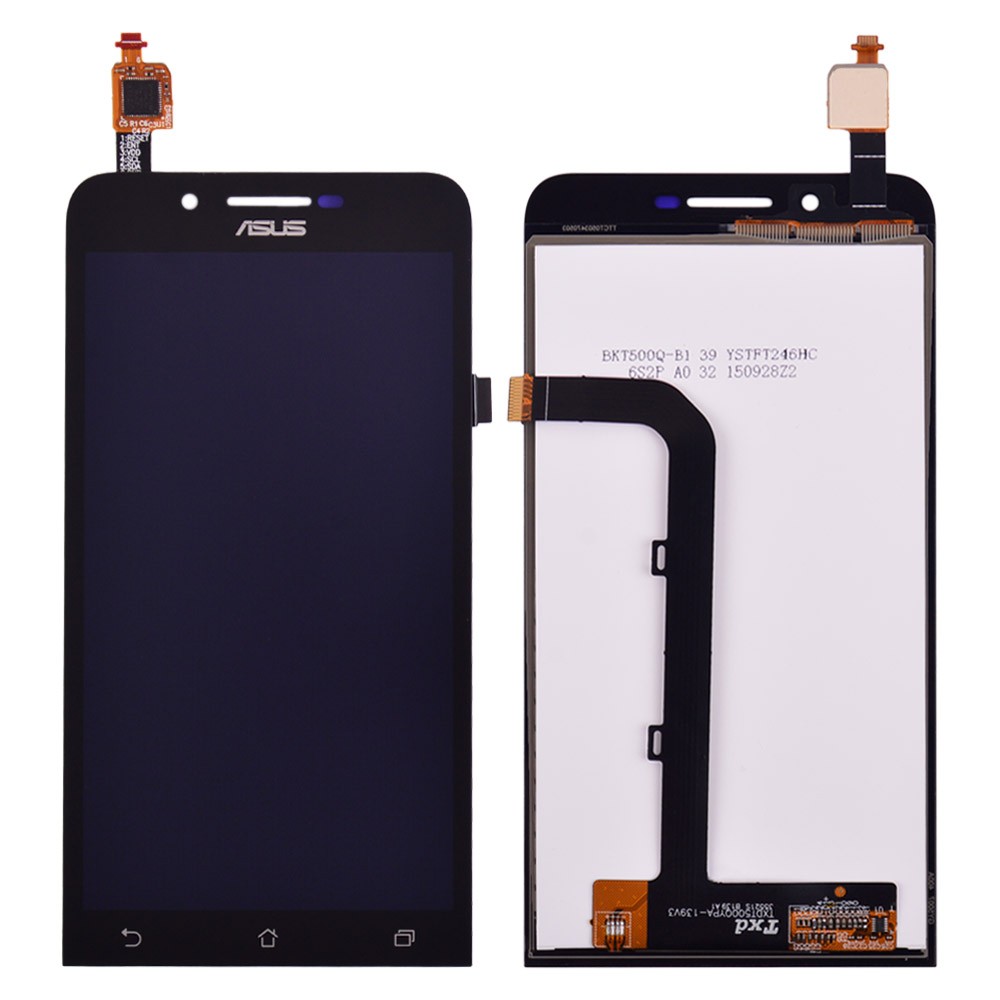 Дисплей Asus ZenFone Go ZC500TG  (TXDT500SYPA-140) с тачскрином в сборе, цвет черный фото 1