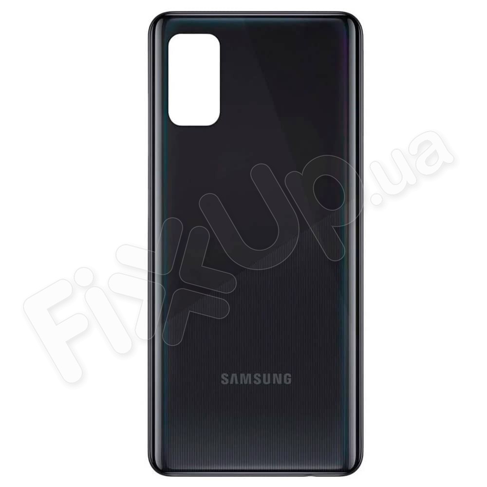 Задняя крышка для Samsung A415 Galaxy A41, цвет черный фото 1