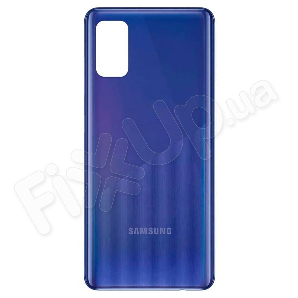 Задняя крышка для Samsung A415 Galaxy A41, цвет синий фото 1