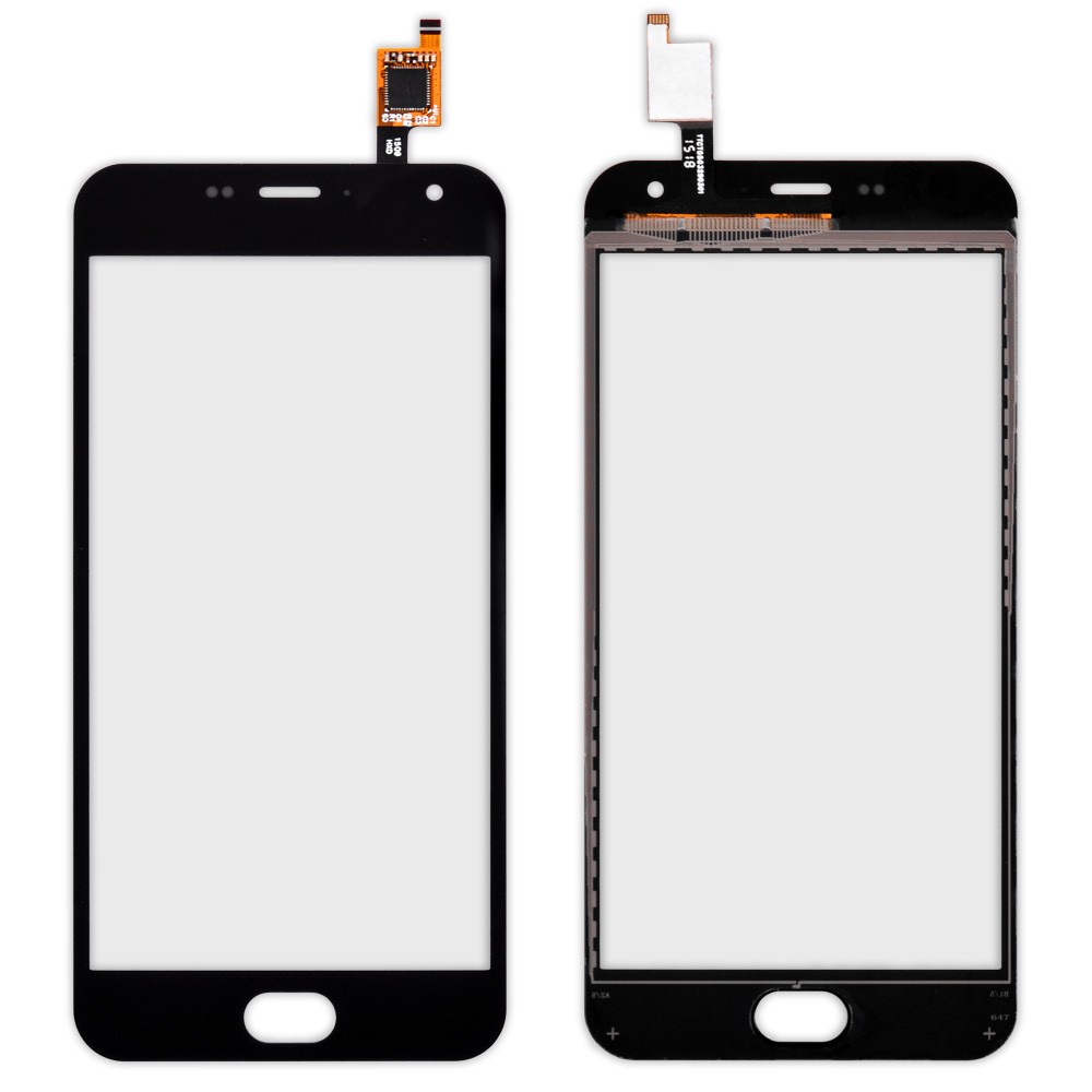 Тачскрин Meizu M2, M2 mini, колір чорний, велика мікросхема фото 2