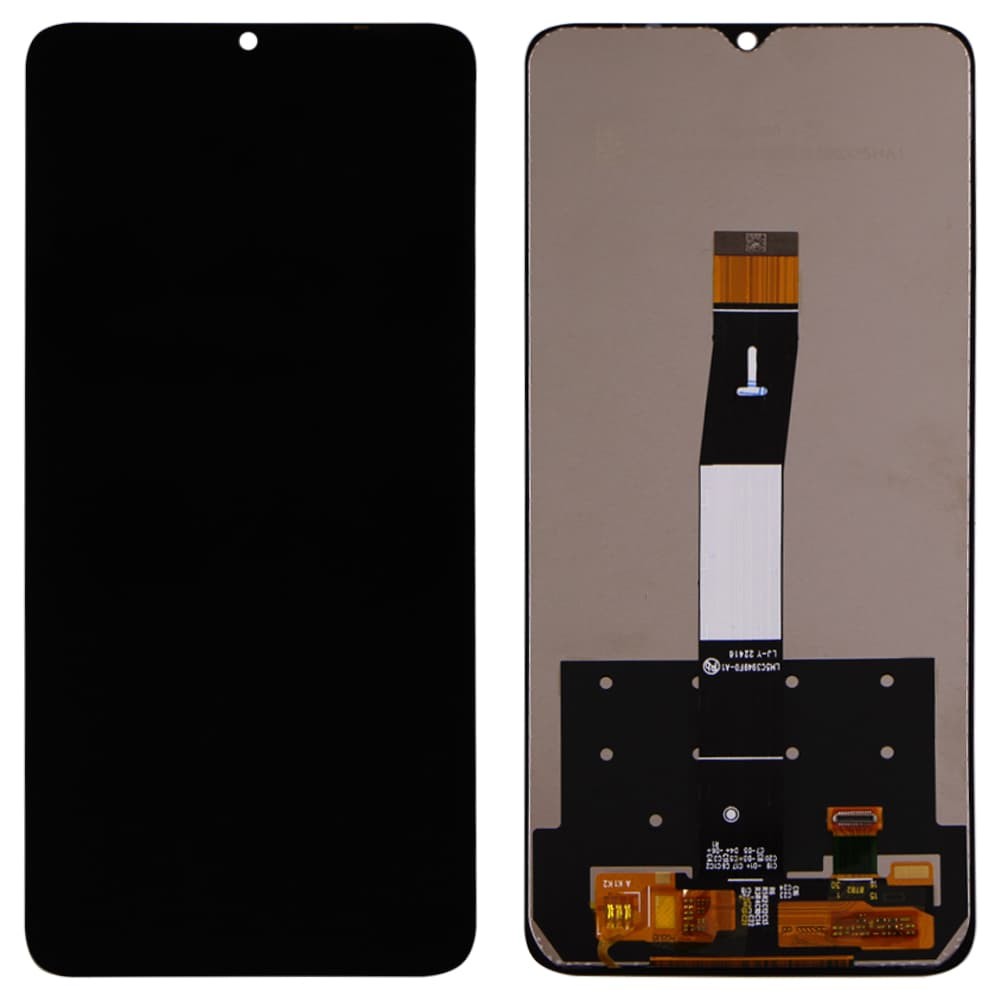 Дисплей для Xiaomi Redmi 12C/ Redmi 11A/ Poco C55, з тачскріном в зборі, колір чорний, оригінал Китай фото 1