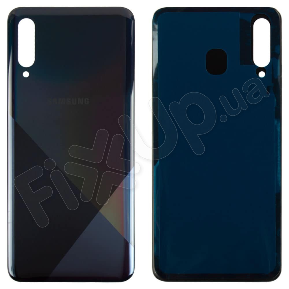 Задняя крышка для Samsung A307 Galaxy A30s, цвет черный фото 1