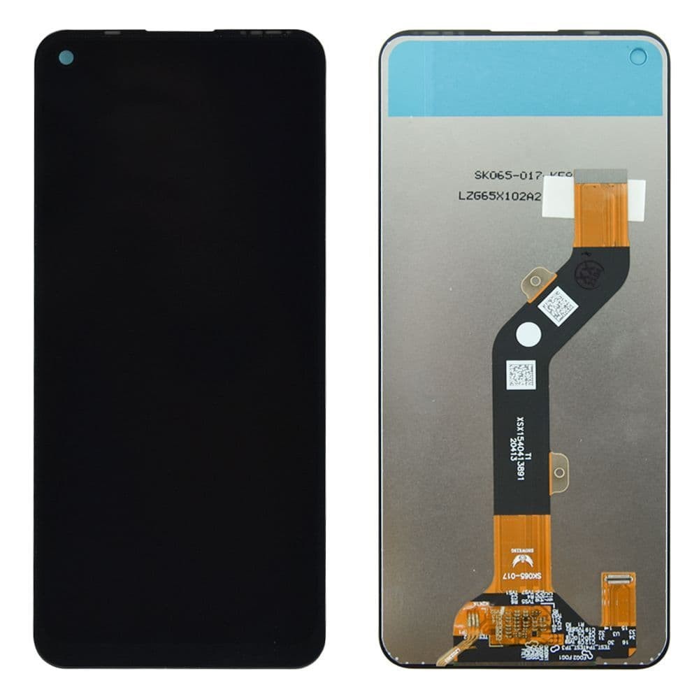 Дисплей для Tecno Spark 7 Pro (KF8)/ Camon 17 (CG6)/ Camon 18i, с тачскрином в сборе, цвет черный фото 1