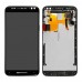 Дисплей для Motorola XT1570 Moto X Style, XT1572, XT1575 з тачскріном і рамкою, чоорний миниатюра 1