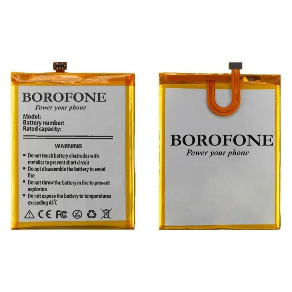Акумулятор HB526379EBC для Huawei Y6 Pro TIT-AL00/TIT-U02/Enjoy 5/Honor Play 5X, 4000 mAh, Borofone фото 1