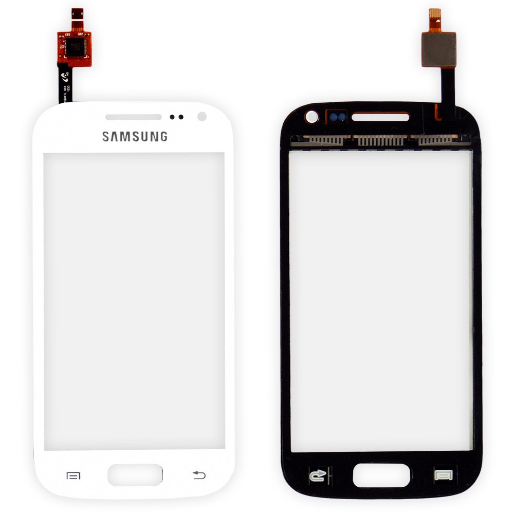 Тачскрин Samsung Galaxy Ace 2 i8160, цвет белый, маленькая микросхема фото 1