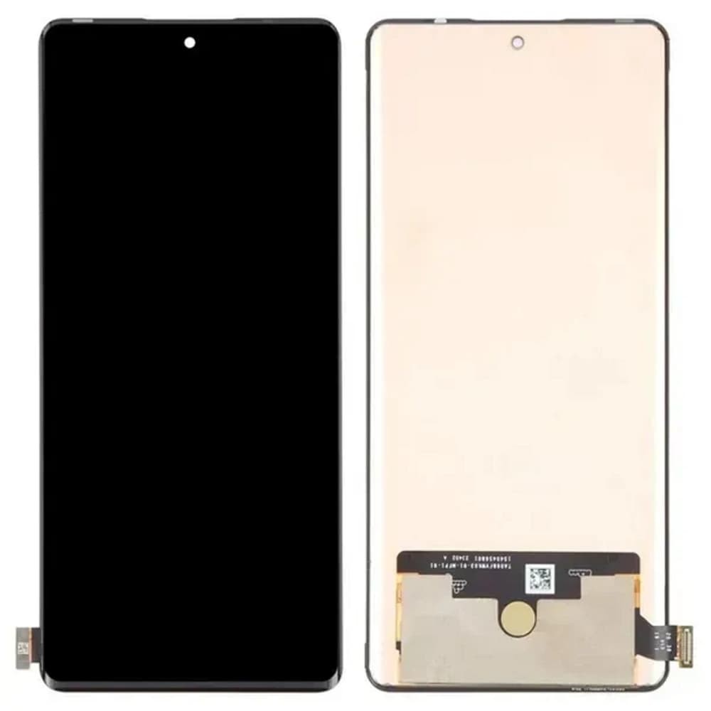 Дисплей для Infinix Note 40 (X6853), з тачскріном, чорний, OLED фото 1