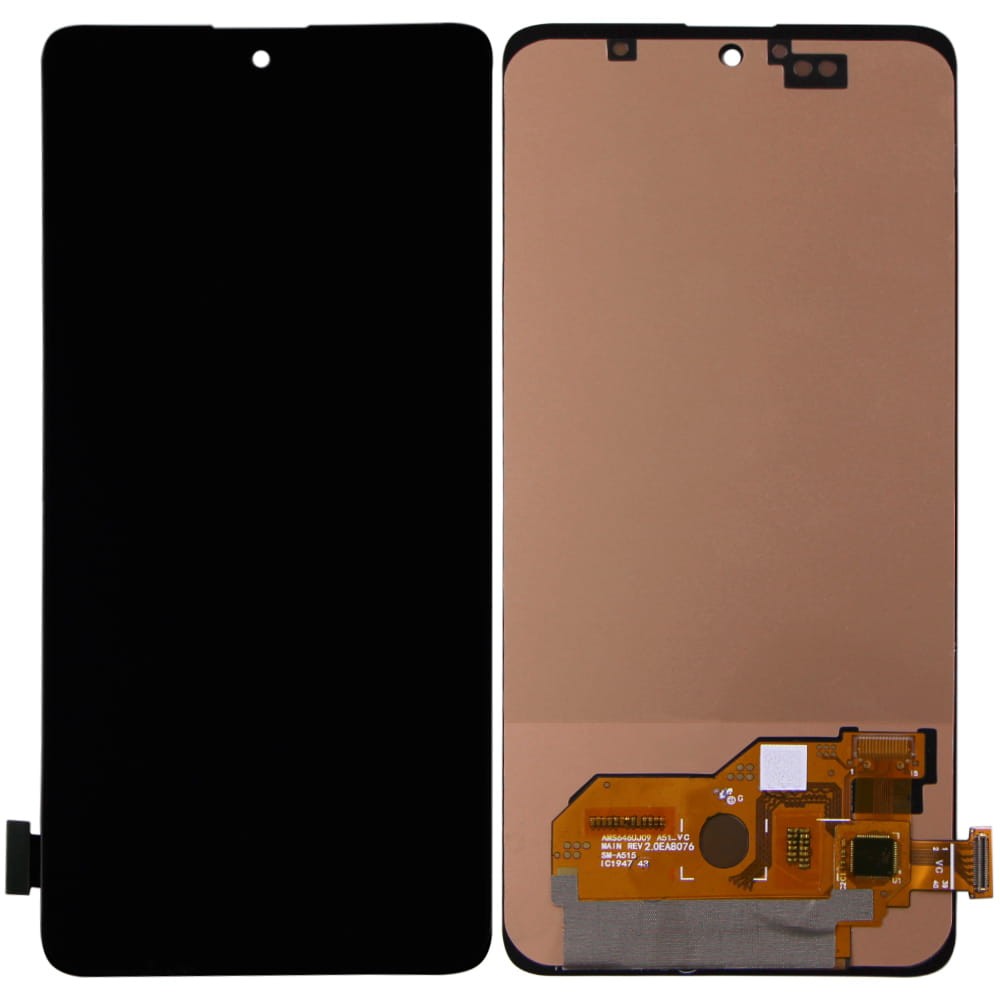 LCD Samsung A515F/DS Galaxy A51 + Touchscreen (black) OLED small LCD TEST OK фото 1 Дисплей для Samsung A515F /DS Galaxy A51 з тачскріном в зборі, колір чорний, OLED small LCD фото 1