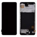 Дисплей для Samsung A515F /DS Galaxy A51 с тачскрином и рамкой в сборе, цвет черный, OLED миниатюра 1