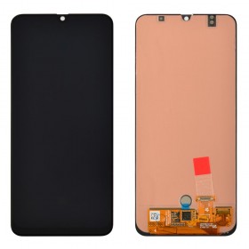 Дисплей для Samsung Galaxy A50 A505F, A507F Galaxy A50s з тачскріном у зборі,  колір чорний, оригінал замінене скло, без рамки