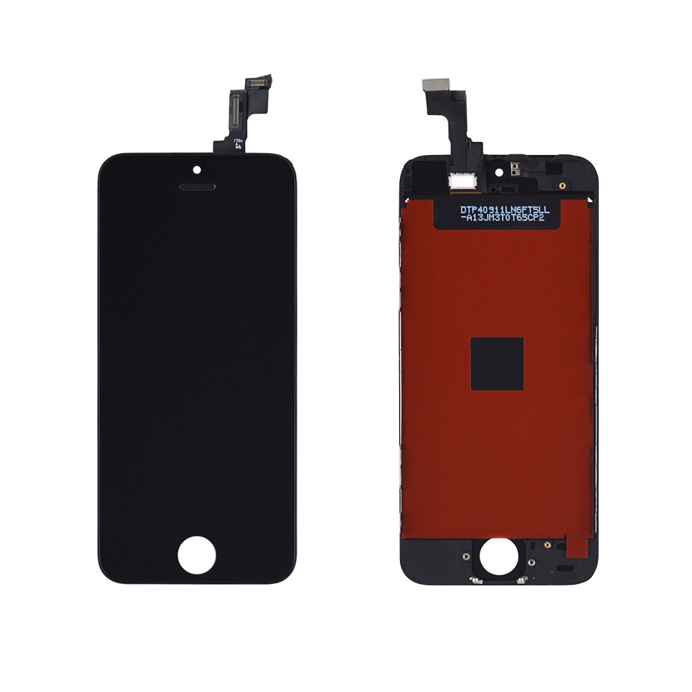 LCD iPhone 5S/SE + Touchscreen (black) (TEST OK) фото 1 Дисплей iPhone 5S, iPhone SE з тачскрином у зборі (колір чорний), TEST OK фото 1