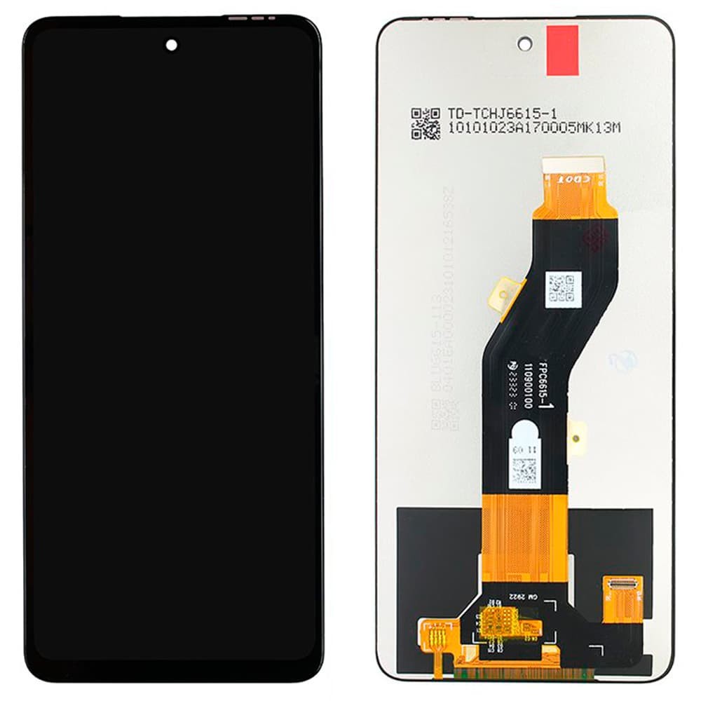 Дисплей для Tecno Spark 20 (KJ5n), с тачскрином в сборе, цвет черный фото 1