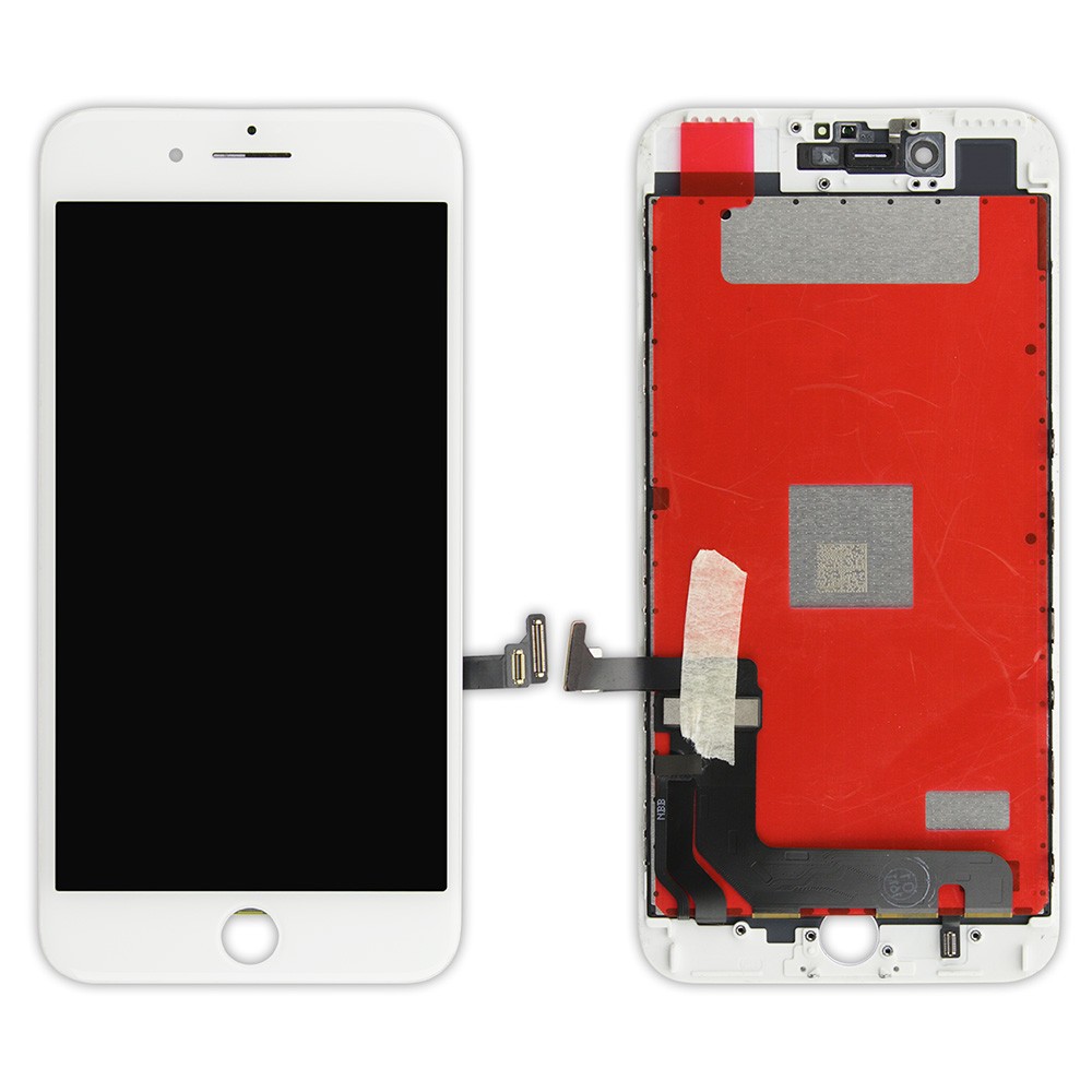 Дисплей iPhone 7 Plus с тачскрином в сборе (цвет белый), оригинал с замененным стеклом фото 1