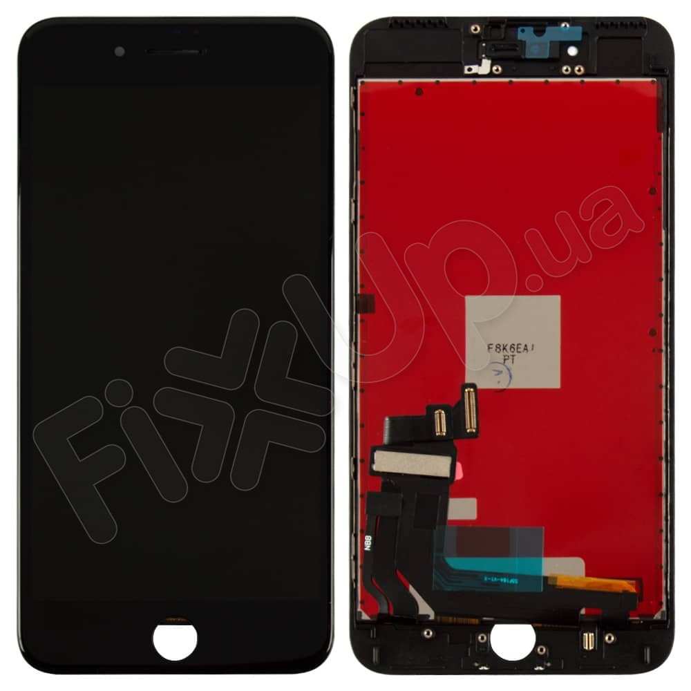 Дисплей для iPhone 7 Plus (5.5) з тачскрином у зборі, колір чорний, Tianma фото 1