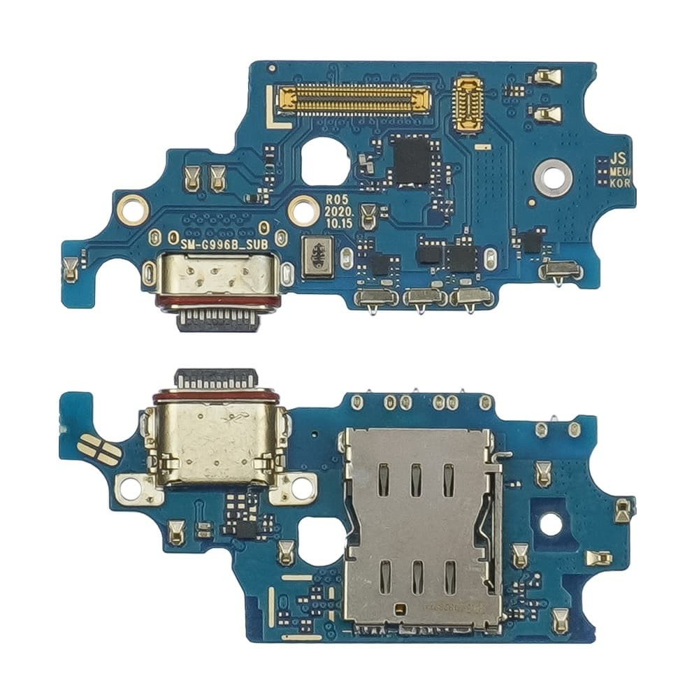 Разъем зарядки для Samsung G996 Galaxy S21 Plus, с нижней платой фото 1