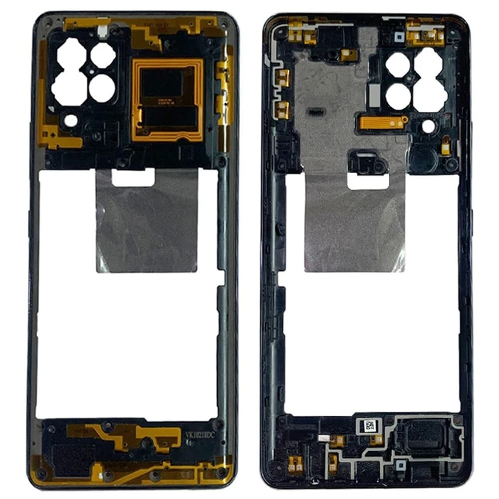 Средняя часть корпуса для Samsung A426 Galaxy A42 5G, цвет черный фото 1