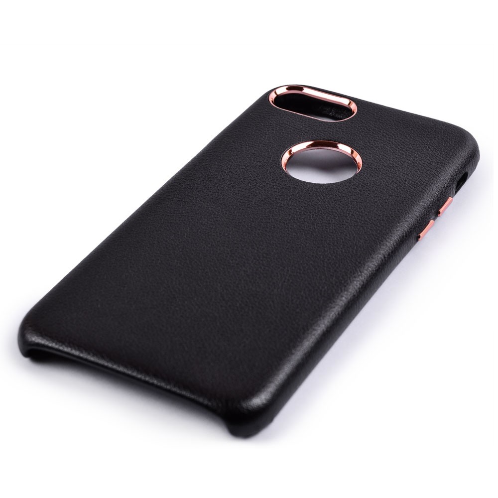 Чехол Leather Case iPhone 7/8, цвет черный фото 2