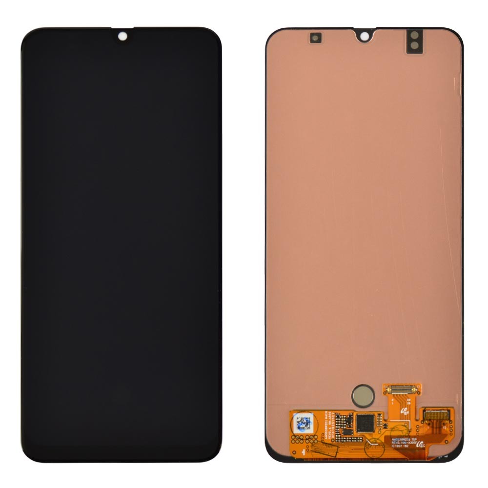 Дисплей для Samsung A507F /DS Galaxy A50s с тачскрином в сборе, цвет черный, оригинал с замененным стеклом фото 1