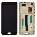 Дисплей для Meizu M2 Note з тачскрином та рамкою в зборі, колір чорний, оригінал миниатюра 1