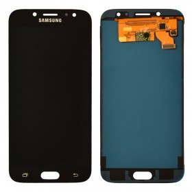 Дисплей Samsung J730 (J730F, J730H, J730M)/DS Galaxy J7 (2017) з тачскріном у зборі, ips (tft),  колір чорний, без рамки