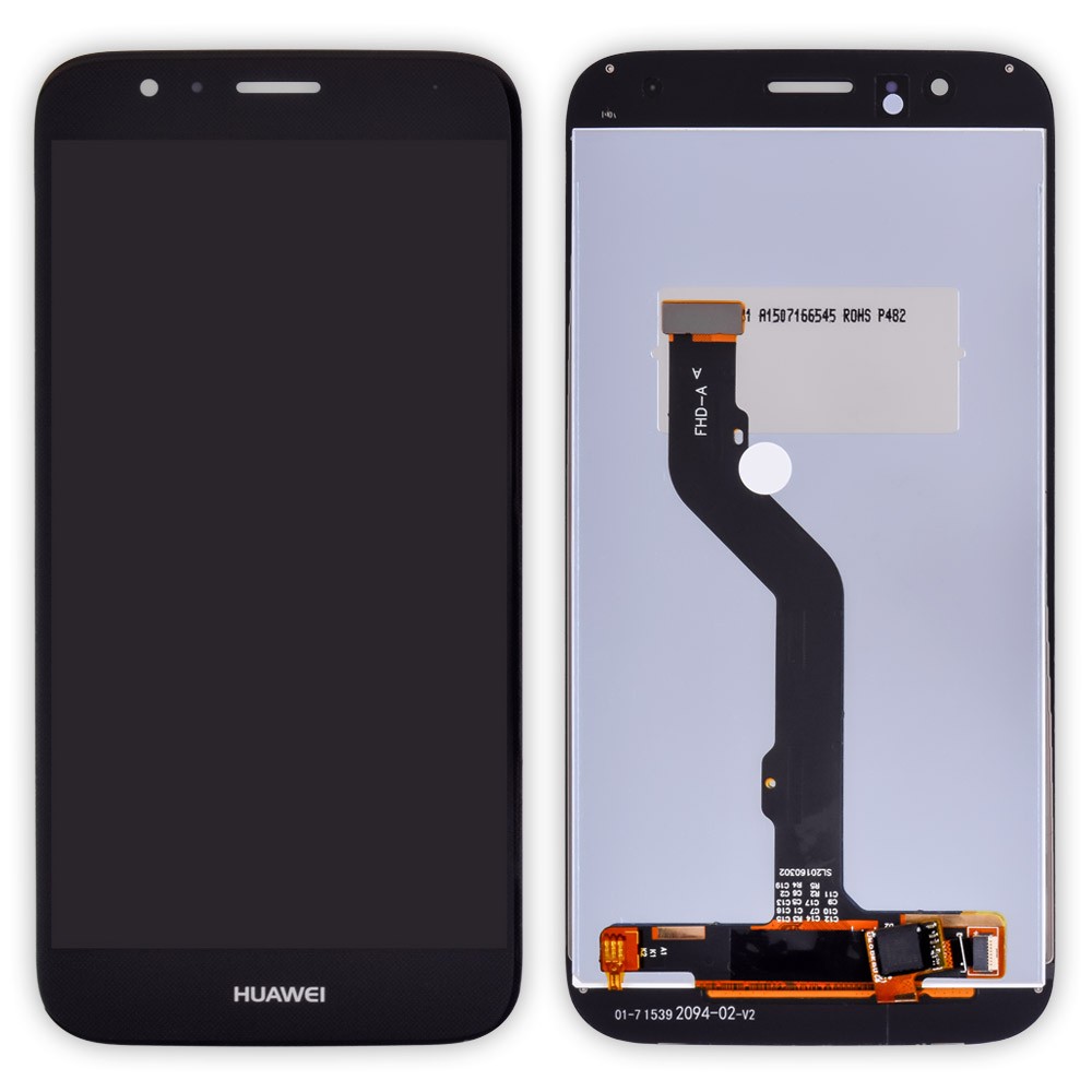 Дисплей Huawei G8 Ascend (RIO-L01)/GX8 з тачскрином у зборі, колір чорний фото 1